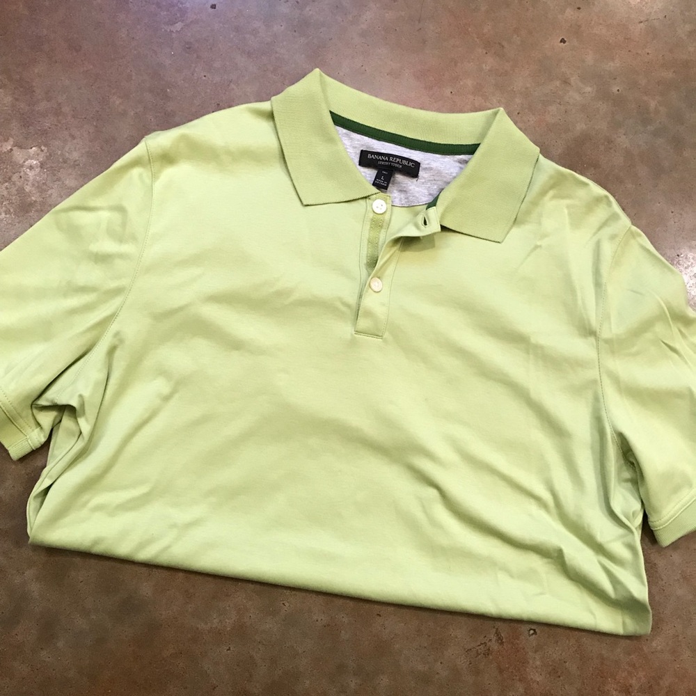 Banana Republic Men’s Luxury Touch Polo